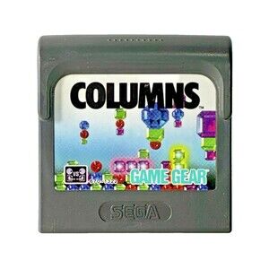 Columns Sega Game Gear 1991 Retro Video Game Cartridge Only Tested